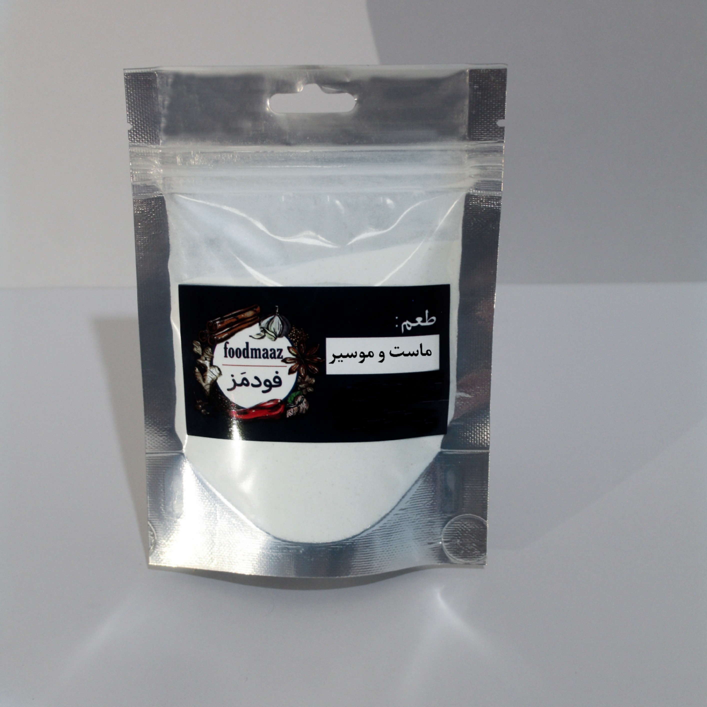طعم ماست موسیر 150 گرمی برای ریختن بر روی چیپس و پفیلا و انواع غذاها